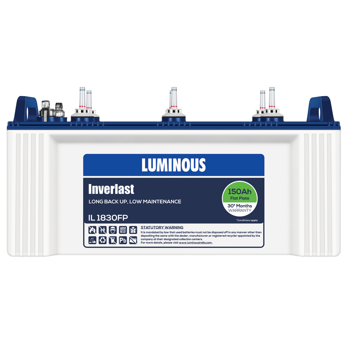 Luminous Battery Logo - Buy IL 1830FP Online at Best Prices India