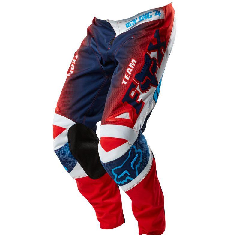 Red White Blue Fox Logo - fox shirts, Fox 180 imperial pants jerseys & motocross red/white ...