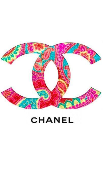 Colorful Chanel Logo - Chanel, Logo, Warm Colors, Summer, Tropical, Beach. Fashion in 2018
