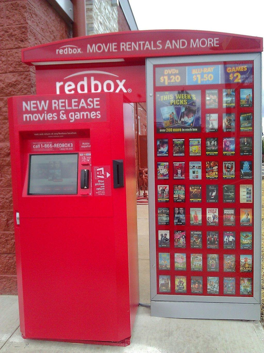Redbox Kiosk Logo - Redbox Cuts Back