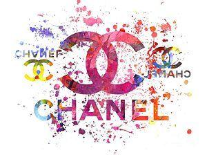 Colorful Chanel Logo - Coco Chanel Posters (Page #10 of 21) | Fine Art America