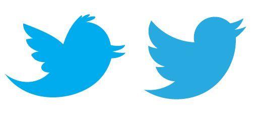 Blue Birds in a Circle Logo - Twitter's New Logo: The Geometry and Evolution of Our Favorite Bird ...