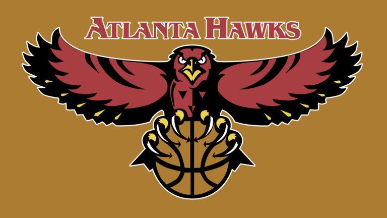 Brown Hawk Logo - atlanta hawks old logo | All logos world | Logos, Hawk logo, Atlanta ...