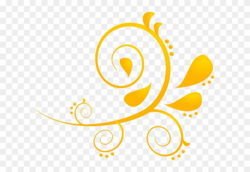 Golden Swirls Logo - Golden Swirls Clip Art At Clker - Free Paisley Clip Art - Free ...