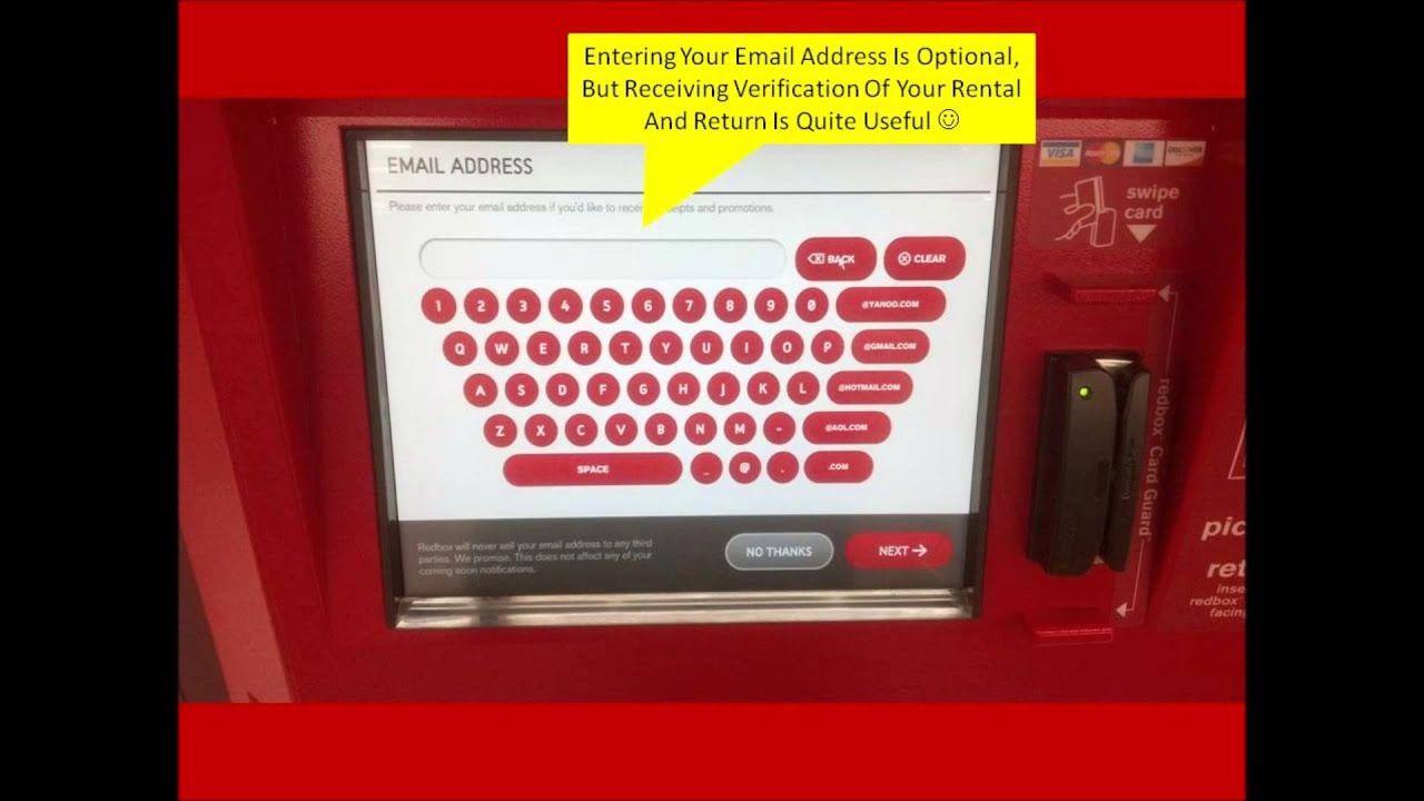 Redbox Kiosk Logo - Renting a DVD from one of our Redbox kiosks... - YouTube