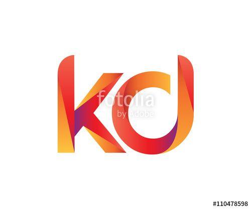 KD Logo - Creative Color Letter K D Logo