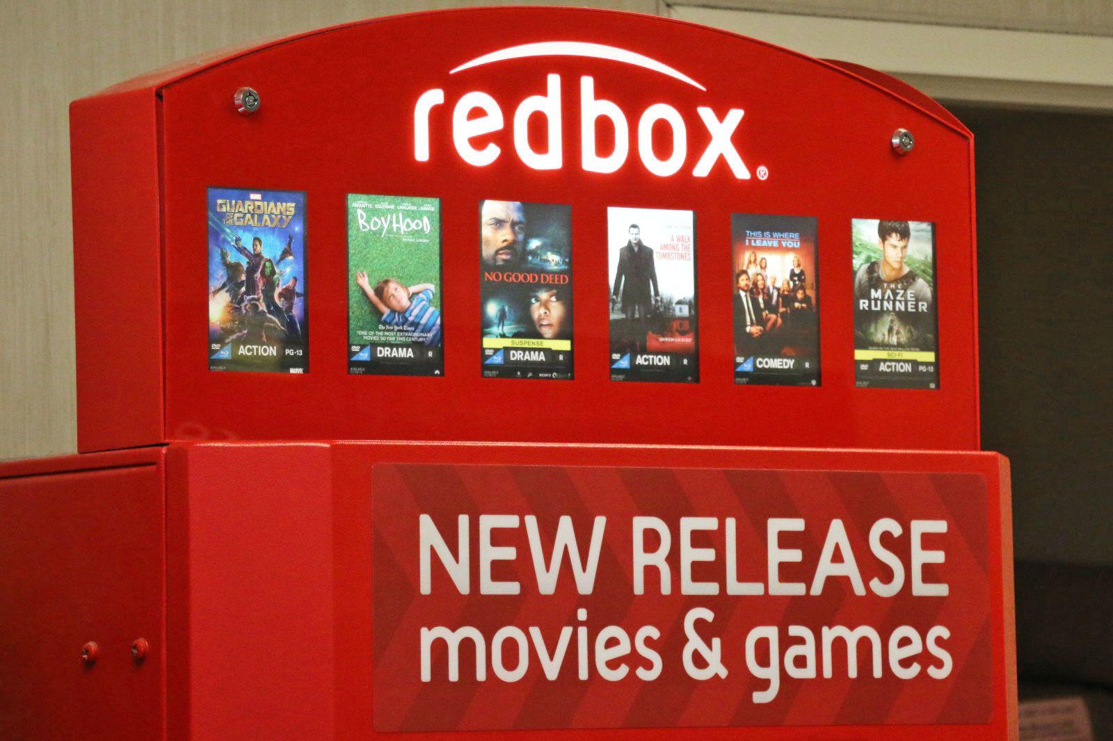 Redbox Kiosk Logo - Redbox bets DVD rental kiosks are making a comeback