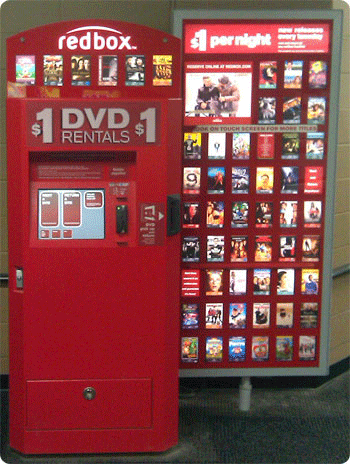Redbox Kiosk Logo - Redbox Looking To Expand To Online Streaming In 2011