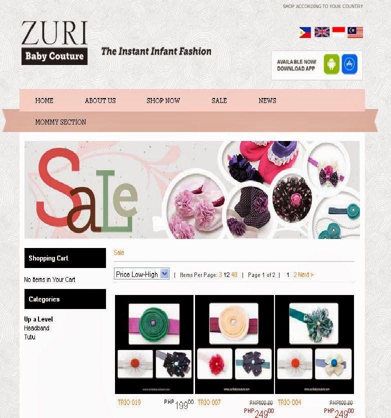 Baby Couture Logo - EveryMom'sPage: Featured Shop: Zuri Baby Couture