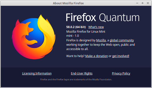 Mozilla Firefox Logo - Find what version of Firefox you are using