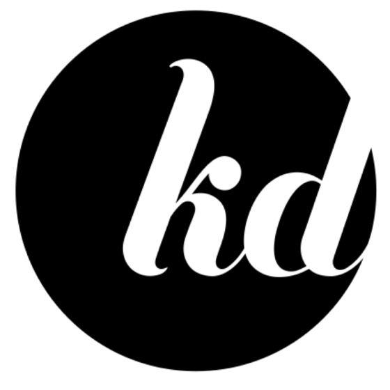 KD Logo - My new identity, KD logo. Black & White. Logo design, Logos, Logo