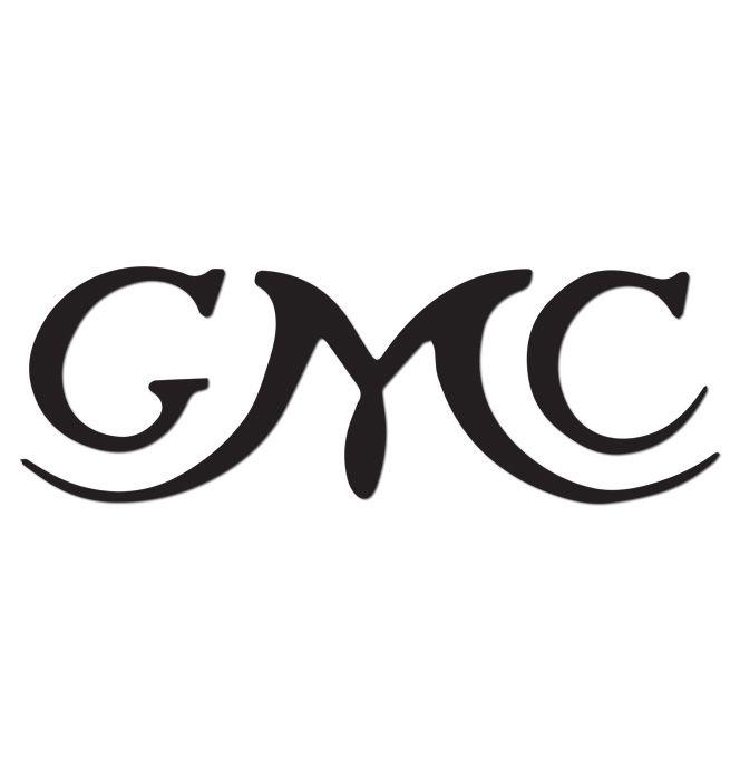 Classic GMC Logo - Tailgate Letters - Black - GMC-Classic Chevy Truck Parts