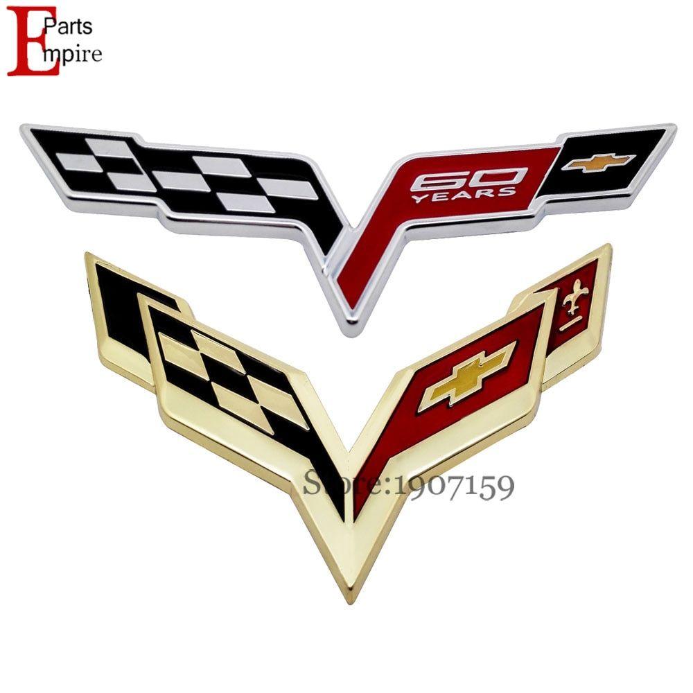 Cool GMC Logo - Cool Corvette Logo Refit Car Emblem For CHEVROLET MALIBU EPICA CRUZE ...