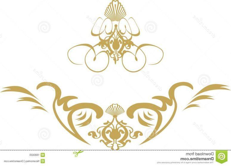 Golden Swirls Logo - Decorative Line Gold Clipart swirl - Free Clipart on Dumielauxepices.net