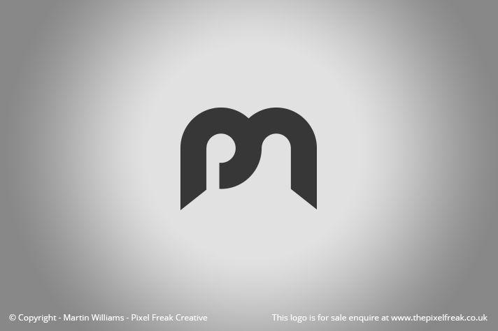 Pm Logo - PM Initials Logo *For Sale* – Logo Design | Graphic Designer | Web ...