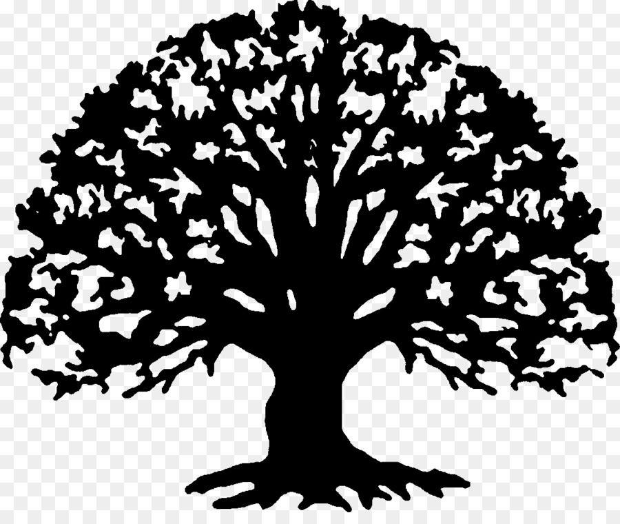 Black Family Tree Logo - Family reunion T-shirt Family tree Clip art - Black Trees Cliparts ...