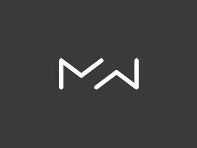 Creative Initials Logo - MW Monogram | ID | Logo design, Logos, Initials logo