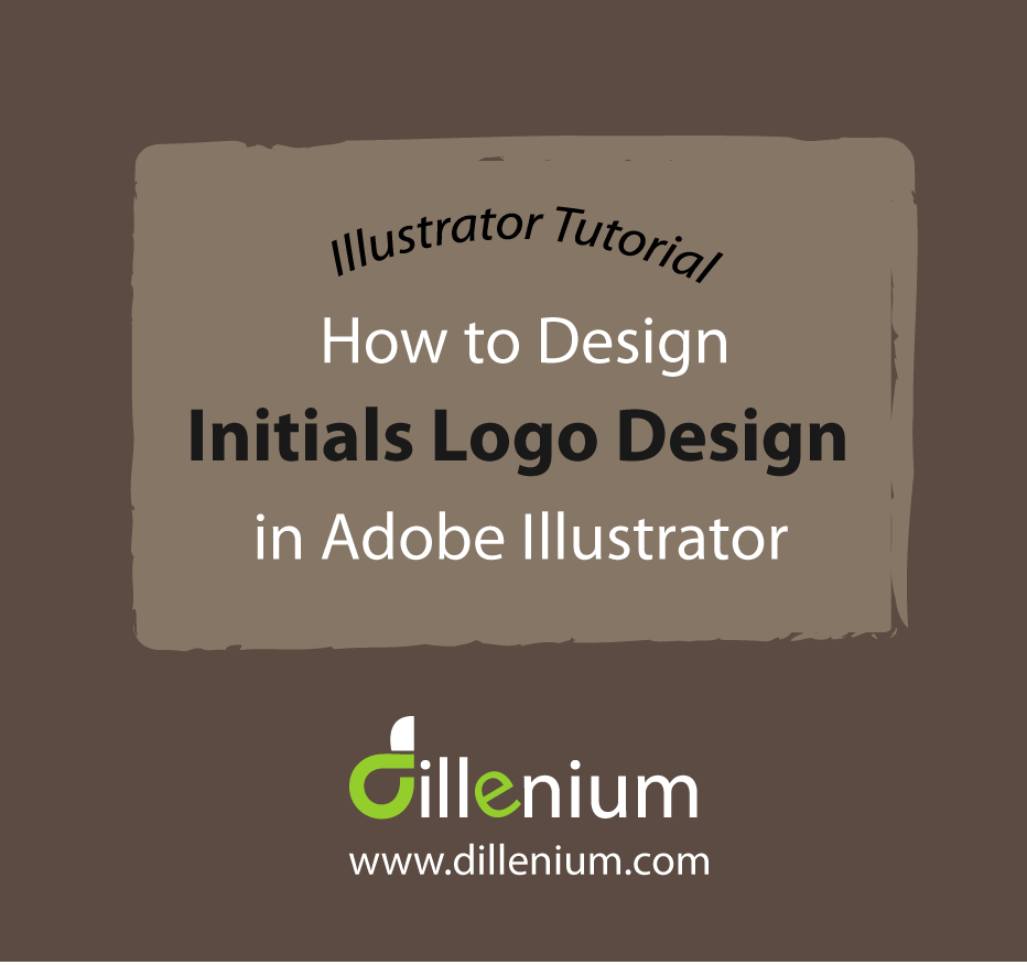 Creative Initials Logo - Illustrator Tutorial - How to Design Initials Logo Design in Adobe ...