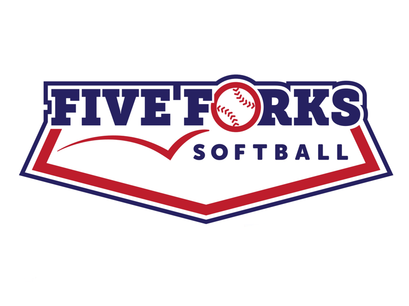 Softball Base Logo - Five Forks Softball Final Logo by Dani Ward | Dribbble | Dribbble