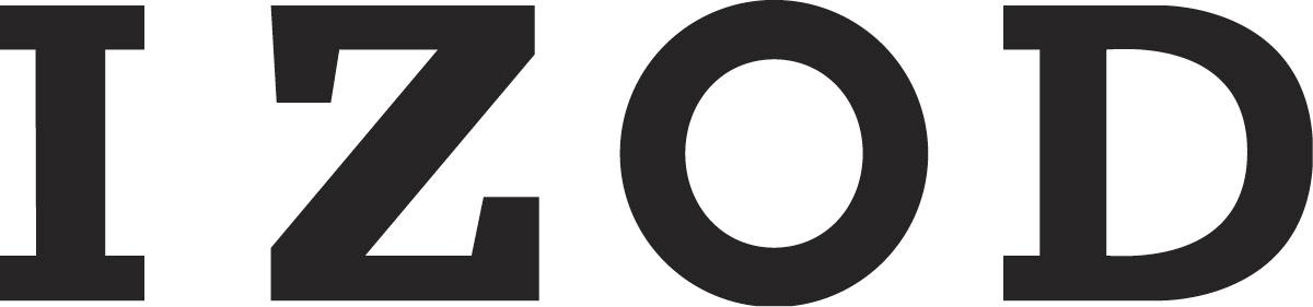 Izod Logo - File:Izod logo black.PNG