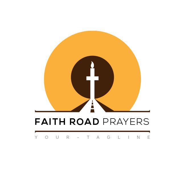 Chritian Logo - Faith Road Prayers Logo & Business Card Template - The Design Love