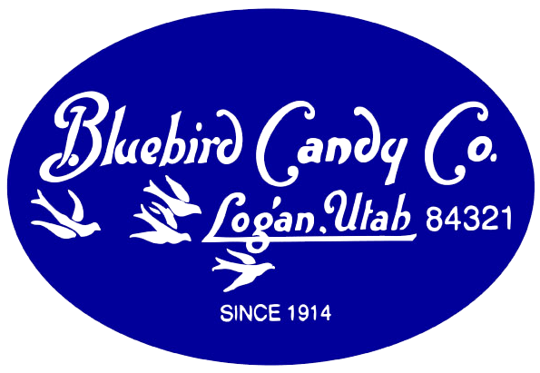 Blue Birds in a Circle Logo - Home Bird Candy