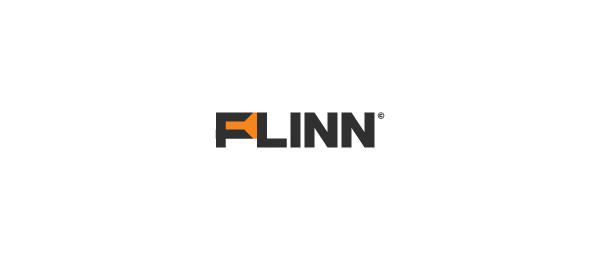 Orange and Black F Logo - letter f logo design flinn | F, Factor Logo Design | Logo design ...