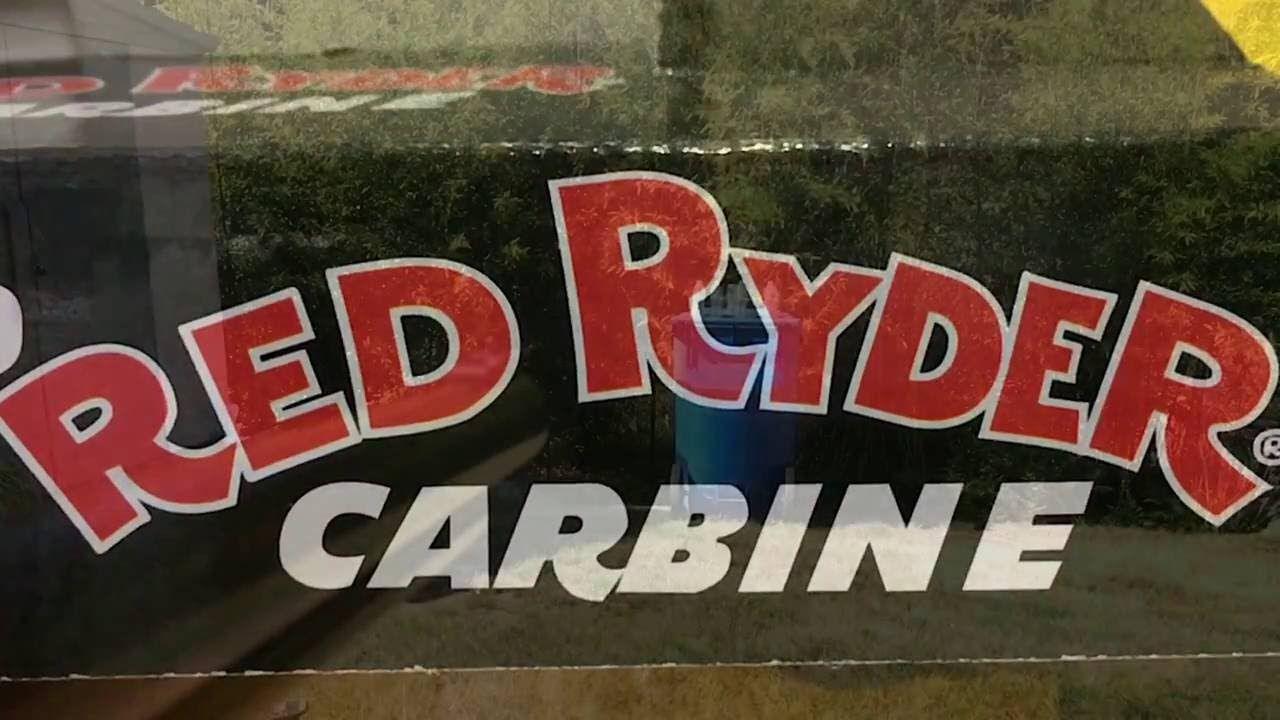 Red Ryder Logo - Red Ryder Carbine BB Gun - YouTube