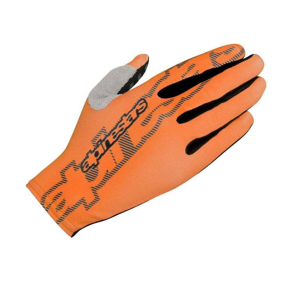 Orange and Black F Logo - Alpinestars F Lite Glove 2017: Bright Orange Black - £25.00