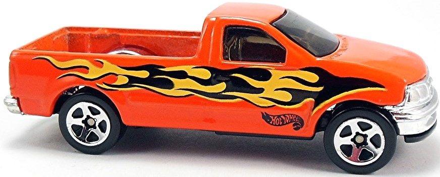Orange and Black F Logo - Ford F-150 – 77mm – 1997 | Hot Wheels Newsletter