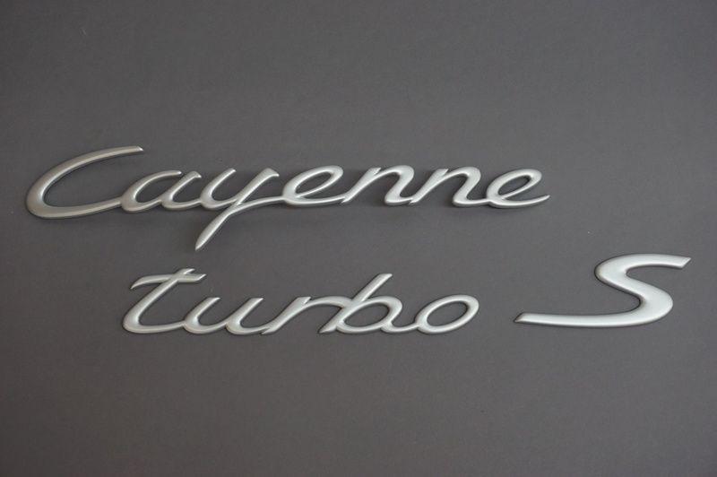 Cayenne S Logo - Porsche Cayenne (2003-2010) - Exterior Trim - Page 1