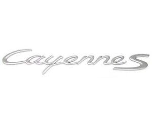 Cayenne S Logo - Emblem 