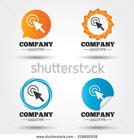 Pointer Logo - design principles it obsolete to use a mouse pointer icon in a