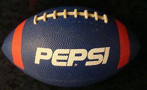 Red White Blue Ball Logo - PEPSI Advertising Promotional MINI FOOTBALL Red White Blue Logo