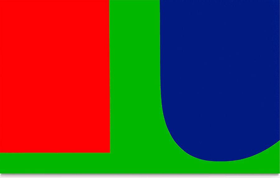 Red Blue Green Logo - Elsworth Kelly