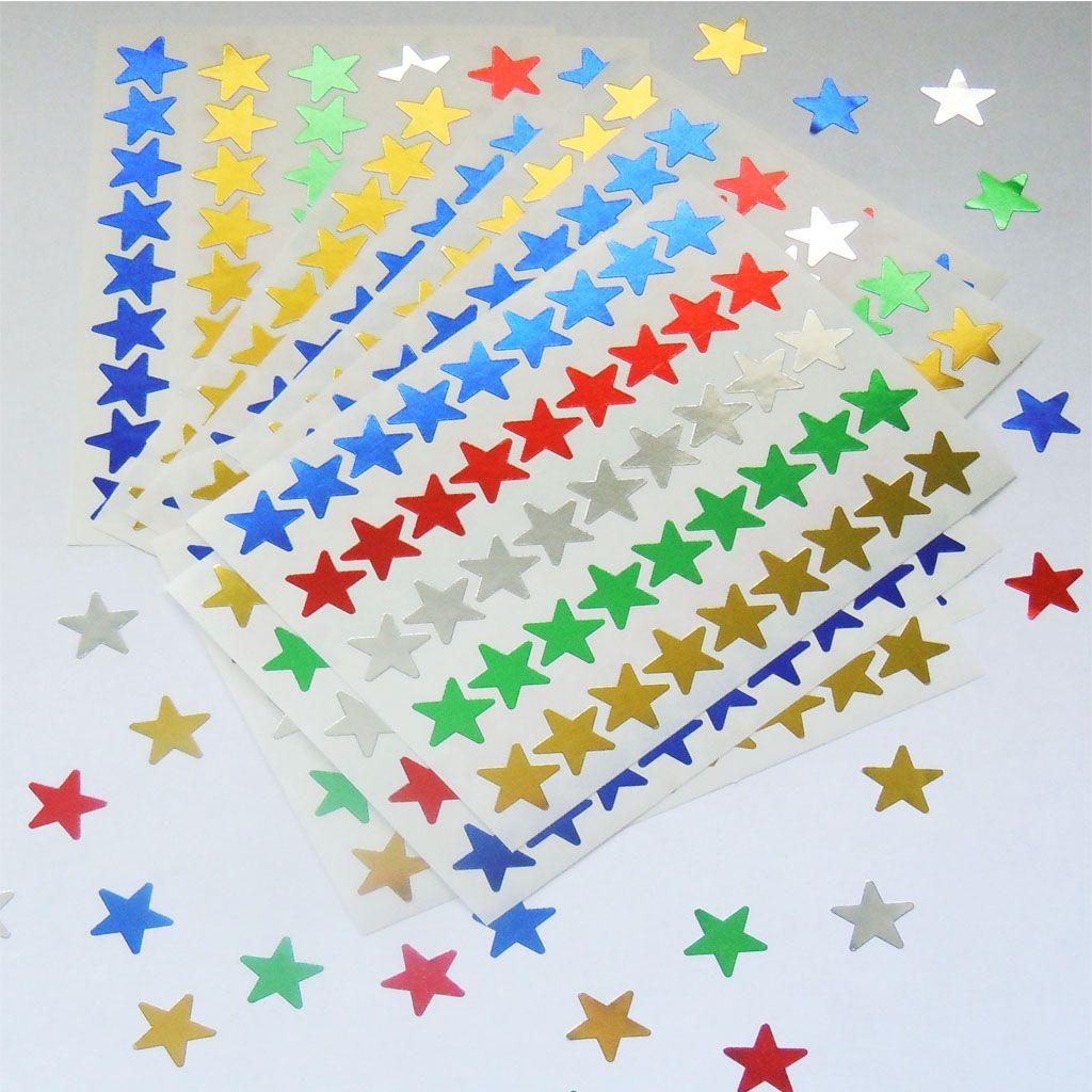 Red Blue Green Logo - 495 Merit Reward Star Stickers Gold Silver Red Blue Green, Size 12mm ...