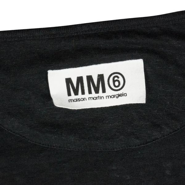 MM6 Maison Martin Margiela Logo - MM6 Maison Martin Margiela Oversized T-shirt Black – Throwback