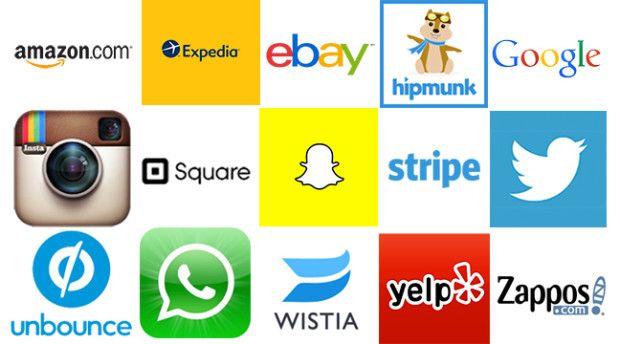 Tech Brand Logo - Snapchat, WhatsApp, Expedia and Amazon: What 15 tech brands could ...