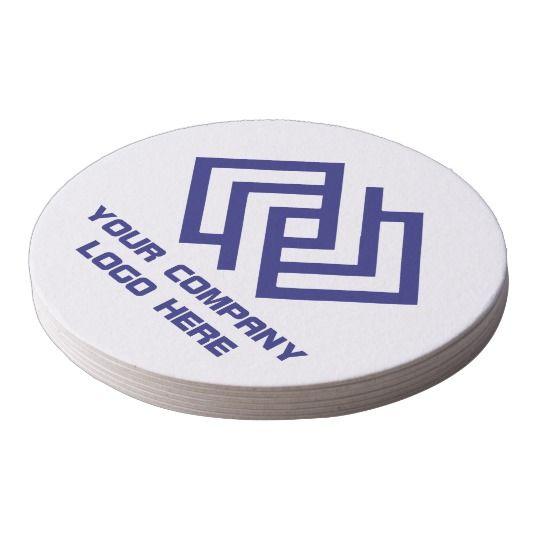 Round Company Logo - Your Company Logo Coasters Round. Zazzle.co.uk