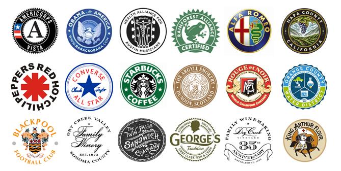 Round Company Logo - Logo Design 101: The Combination Logo, Part 2: Seals