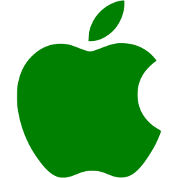 Apple Green Logo - Green apple icon - Free green site logo icons