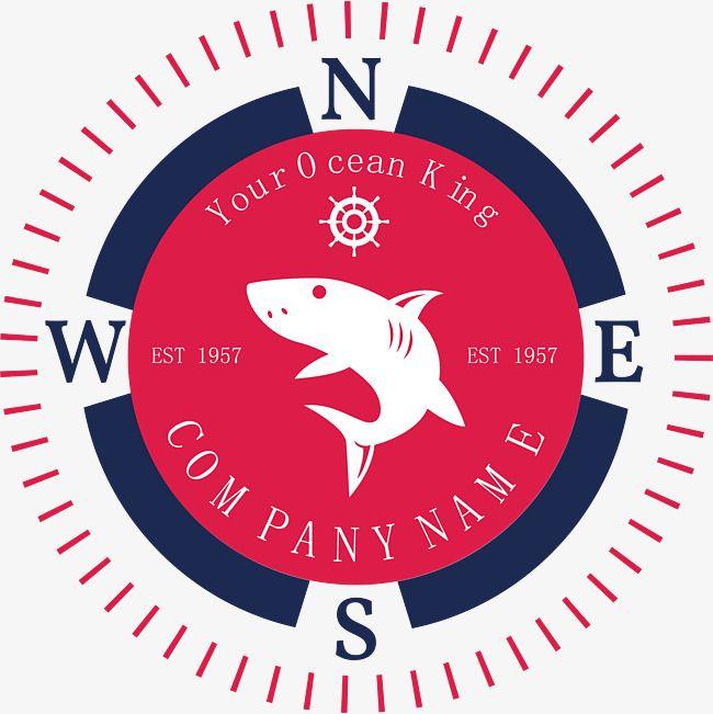 Round Company Logo - Fishing Company Logo Design, Logo Vector, Fishing Company, Round PNG ...