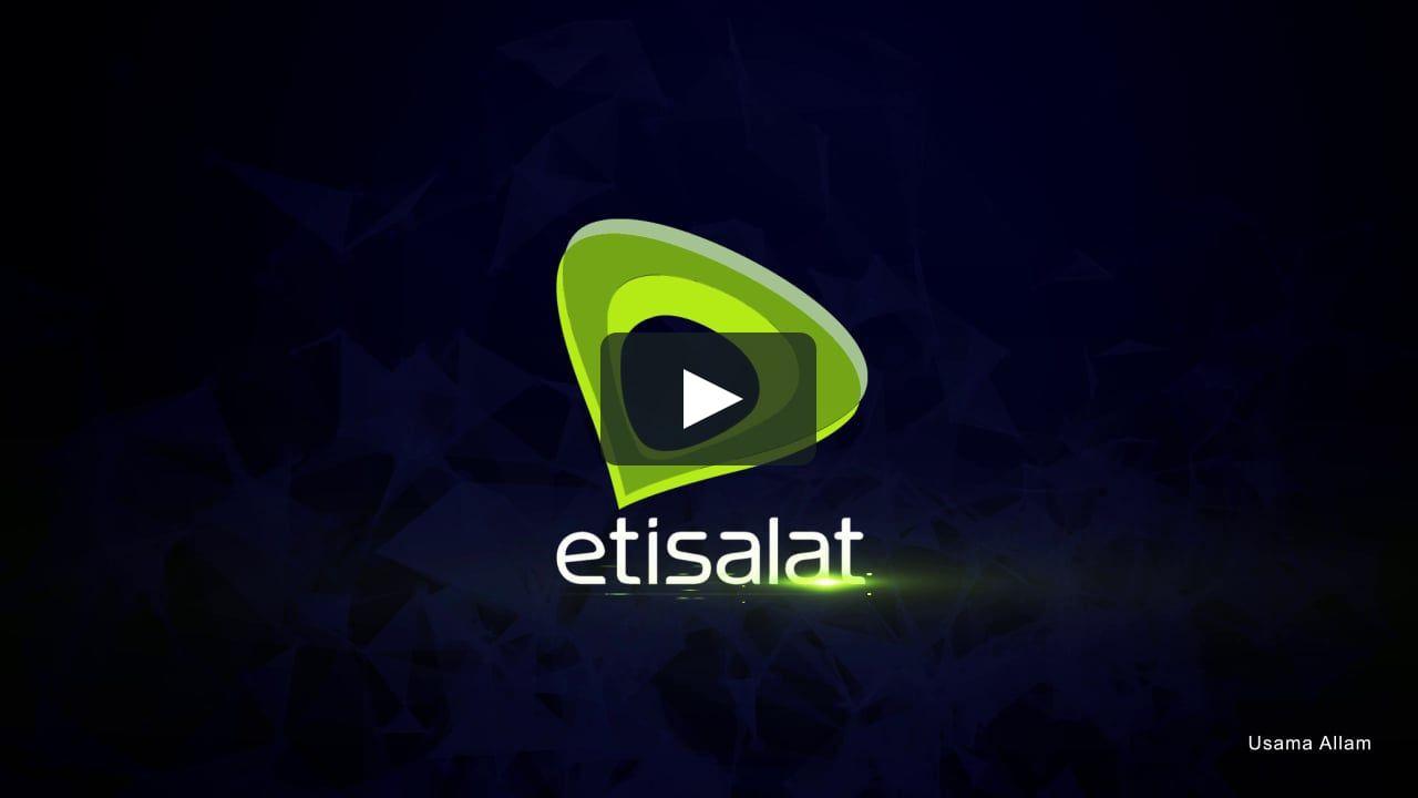 Etisalat Logo - Etisalat logo on Vimeo