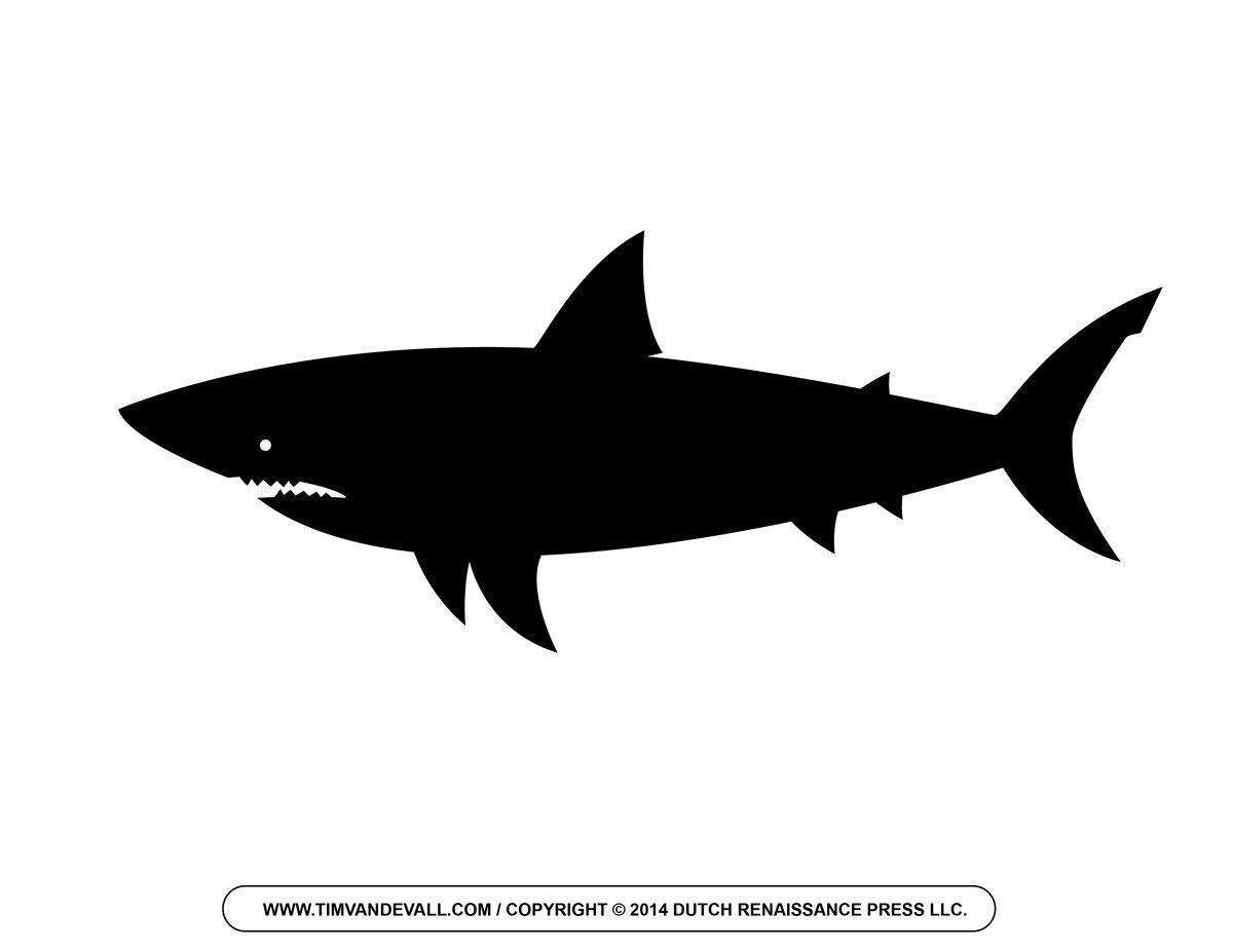 Shark Outline Logo - Free Cartoon Shark Clipart, Shark Outline and Shark Silhouette