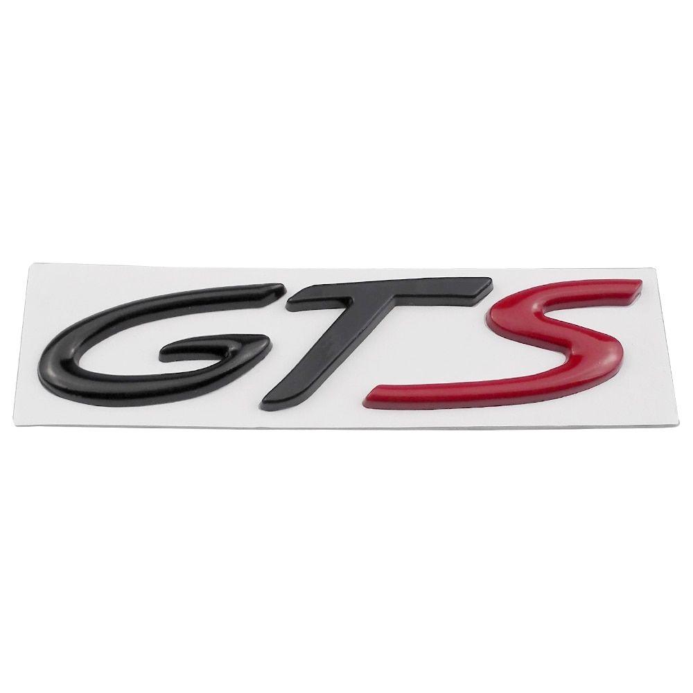 Cayenne S Logo - Car Badge Front Side Truck Lid Emblem GTS Logo For Porsche 718 ...