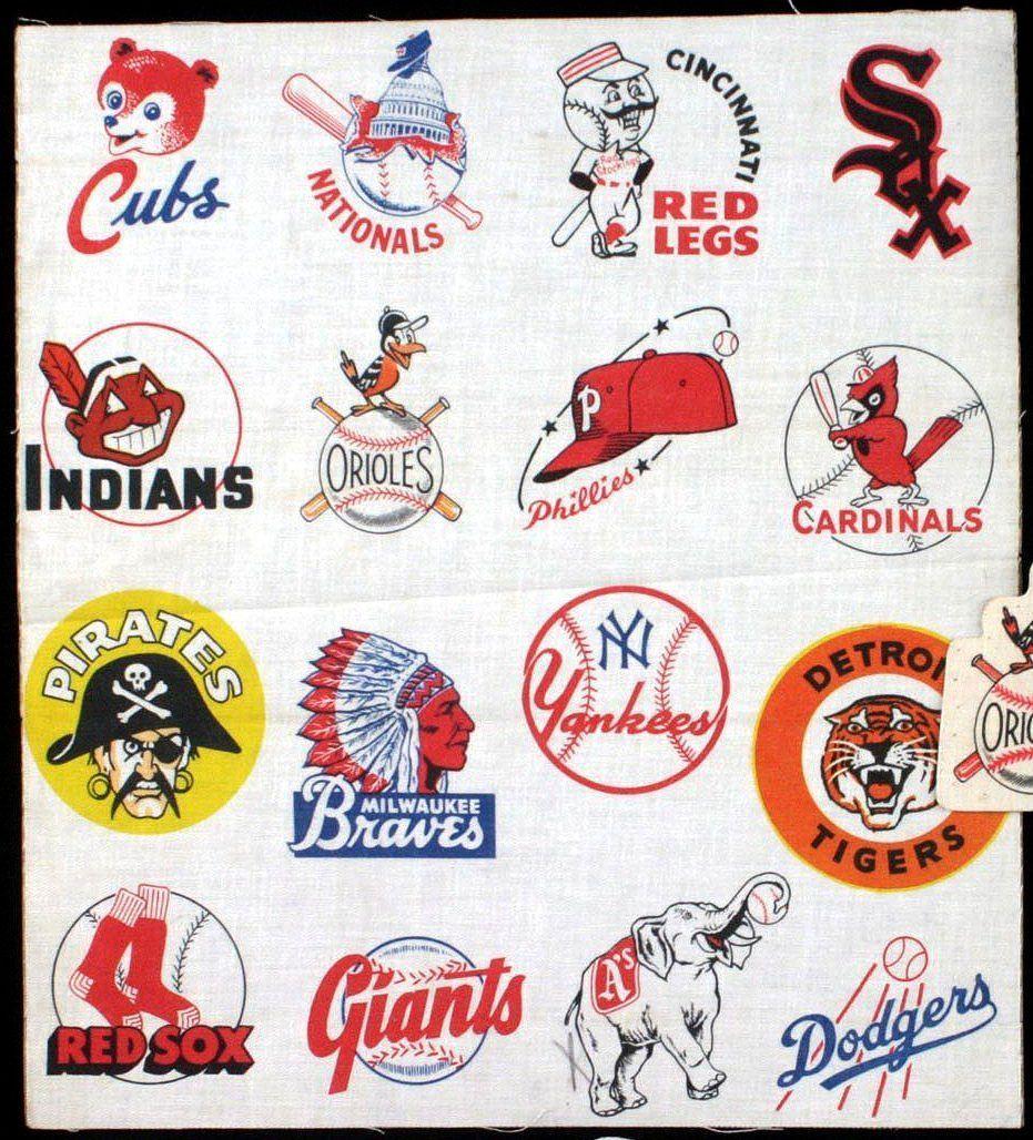 Baseball Team Logo - Vintage team logos. Vintage Baseball. Baseball, Baseball tips