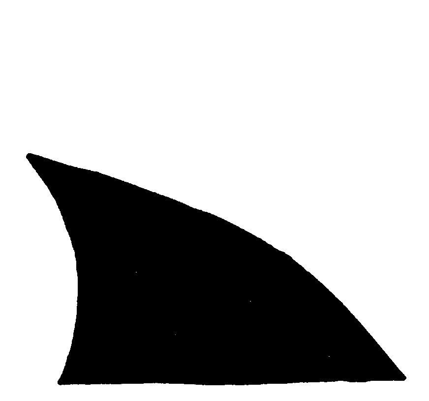Shark Outline Logo - Shark fin illustration free clipart image 4 clipart
