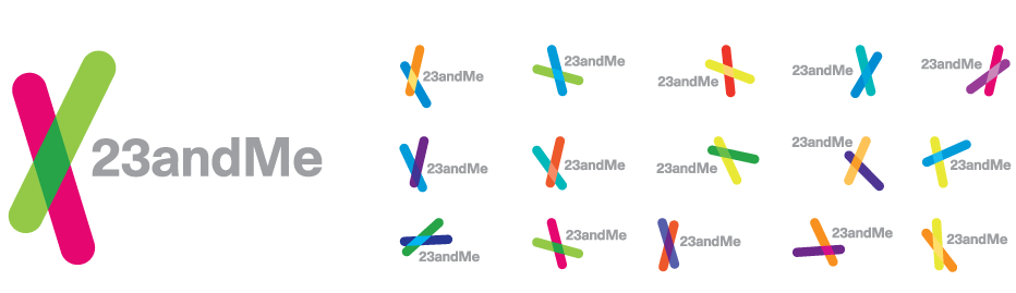 23 and Me Logo - 23andMe on Behance