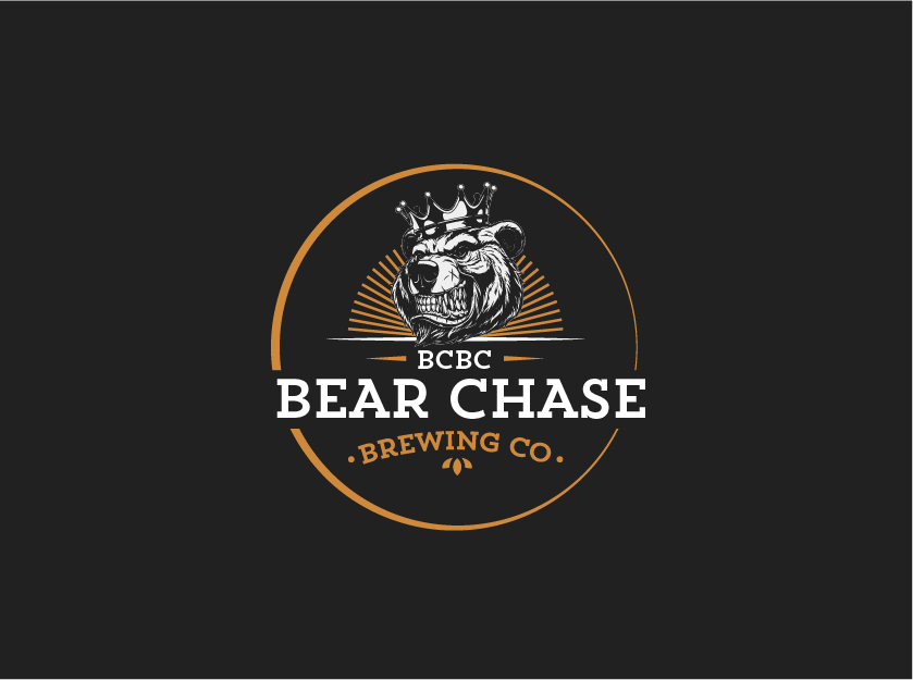 Brewery Logo - Playful, Modern, Brewery Logo Design for Bear Chase Brewing Company ...