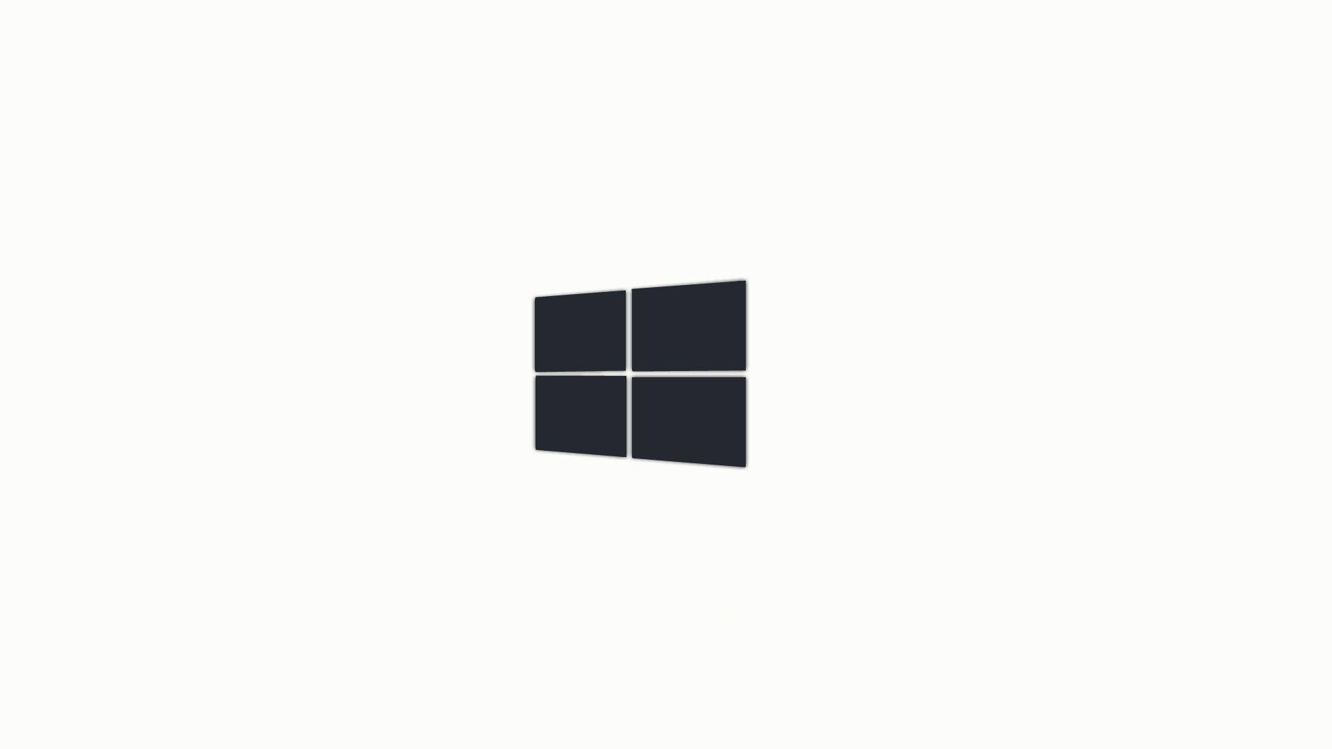 Dark Windows Logo - Windows Logo Black White | Wallpapers Collection